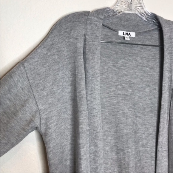 LNA Brushed Fischer Cardigan - Picture 10 of 14